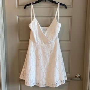 Bebe lace A-Line dress